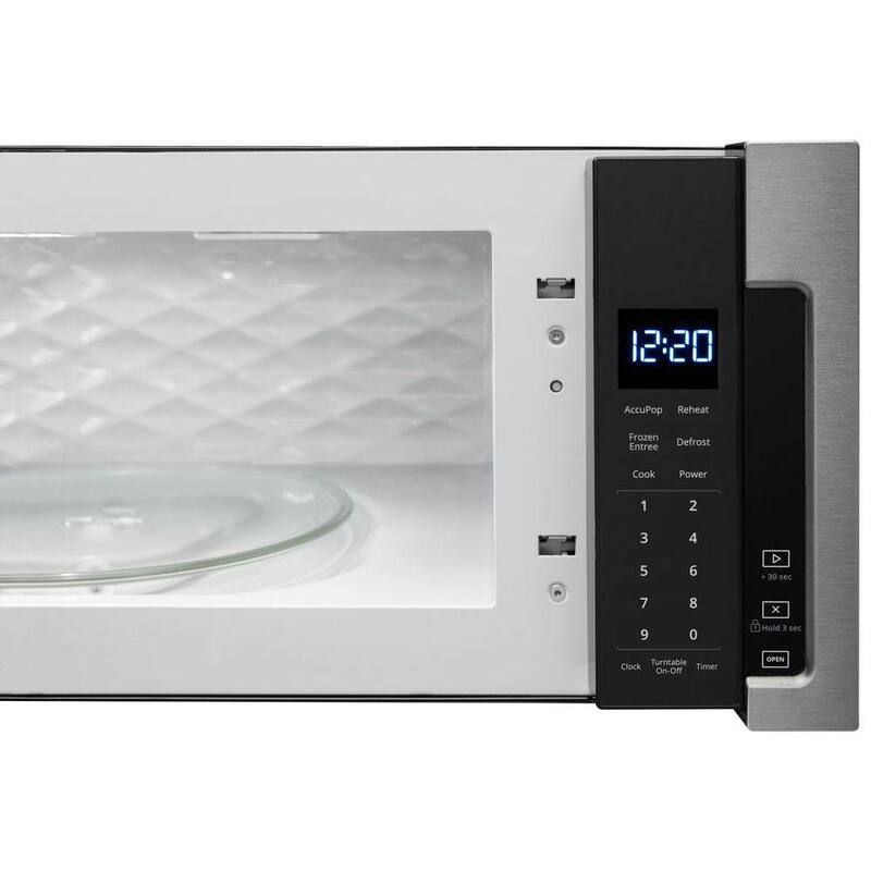 1.1 cu. ft. Low Profile Microwave Hood Combination in Stainless Steel J453745