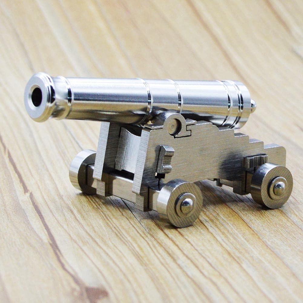 Mini Cannon Stainless Steel Model Pack of 2 T1555