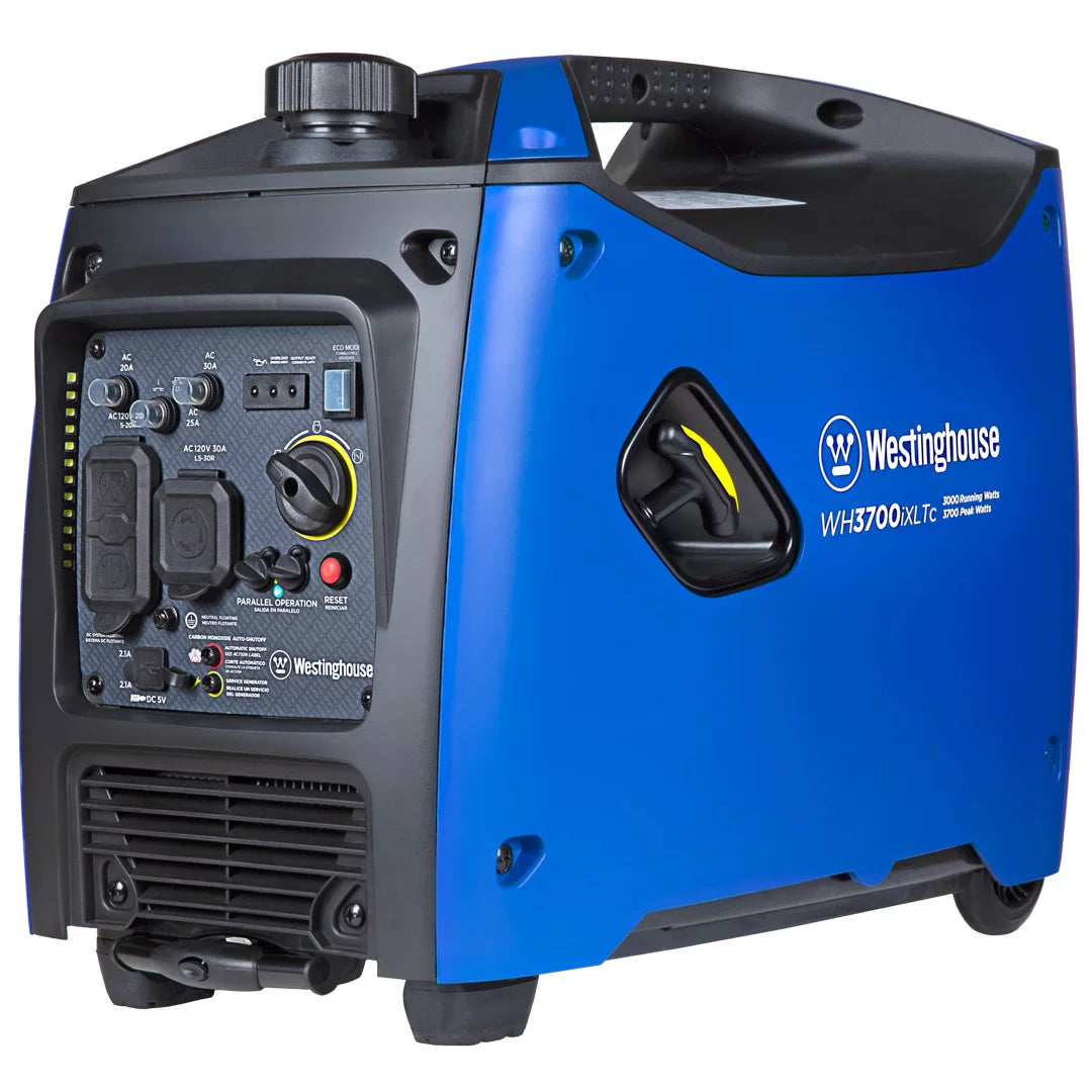 3700 Peak Watt Gas Powered Portable Inverter Generator with CO Sensor J988