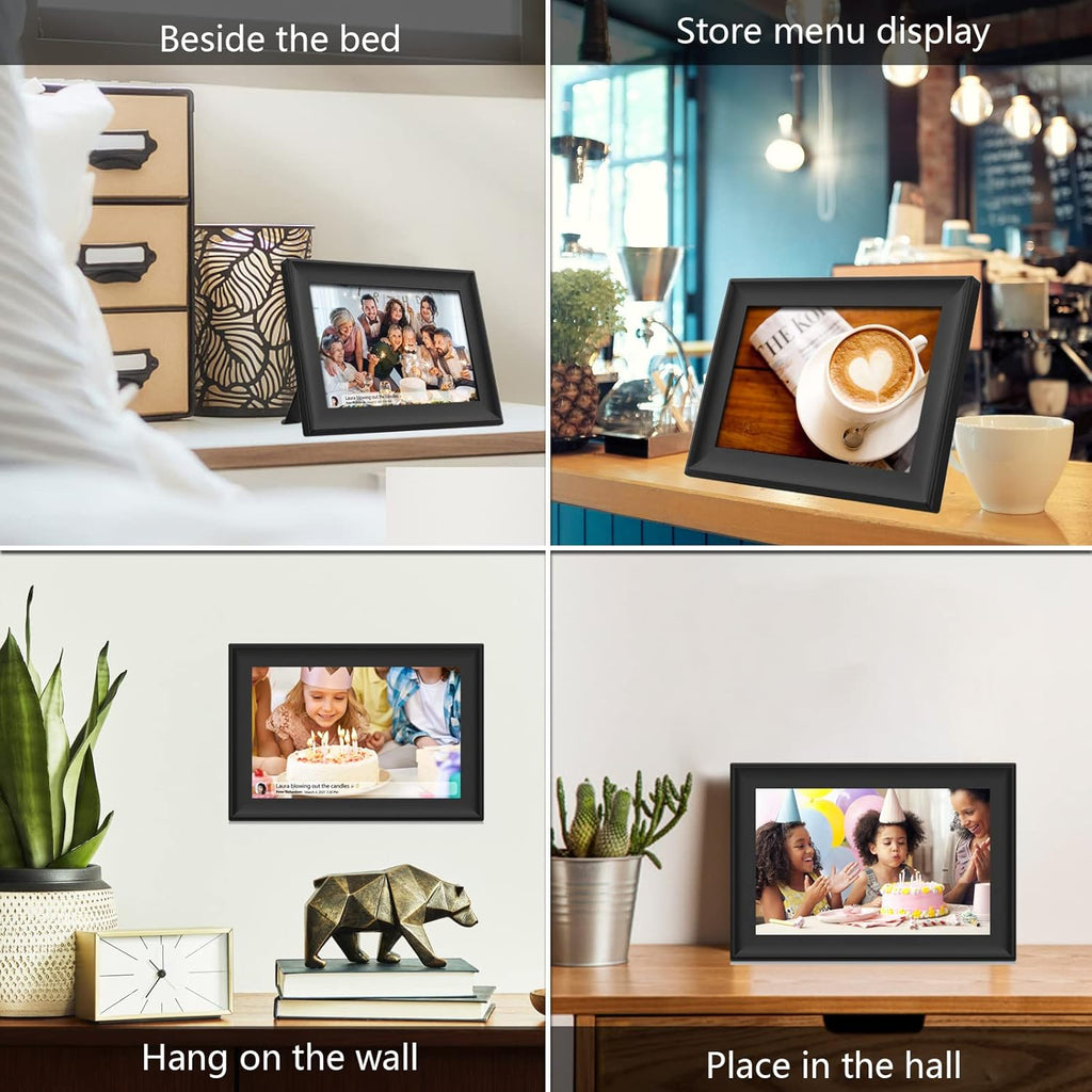 10.1 Inch Smart WiFi Digital Photo Frame with Touch Screen A656898