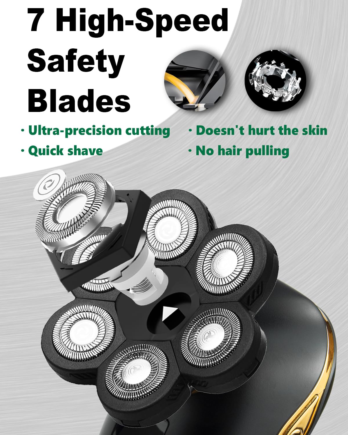 5-in-1 Electric Shavers Rotary Razor V71680
