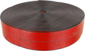 Red 4" x 300' 20K Polyester Cargo Webbing C1809