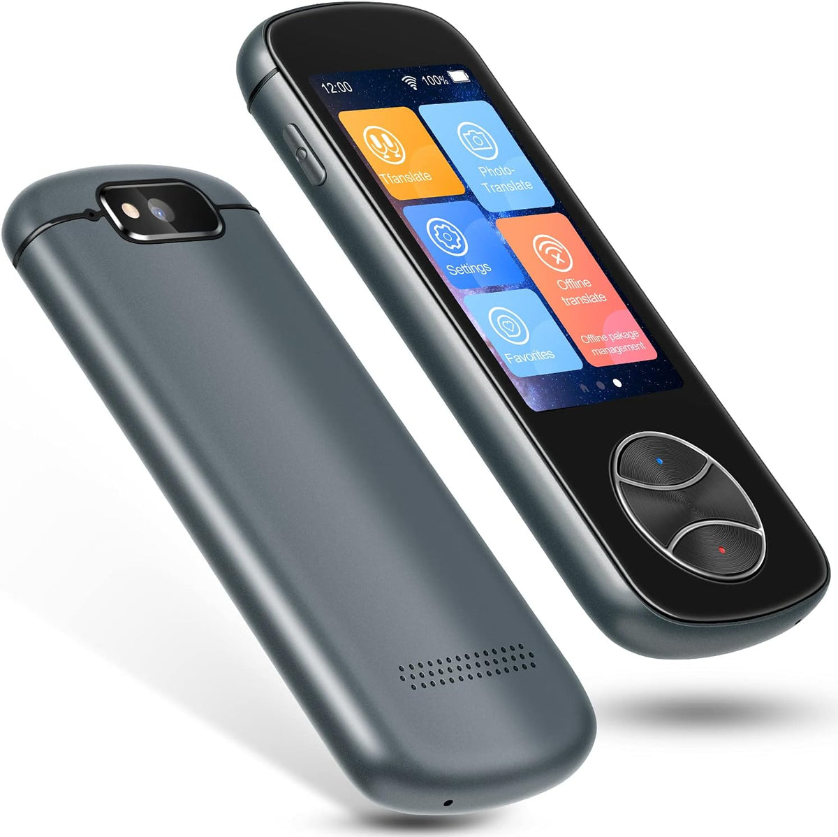 Portable 127 Languages Two Way Instant Voice Translator Device with 3.0 HD Touch Screen F5444