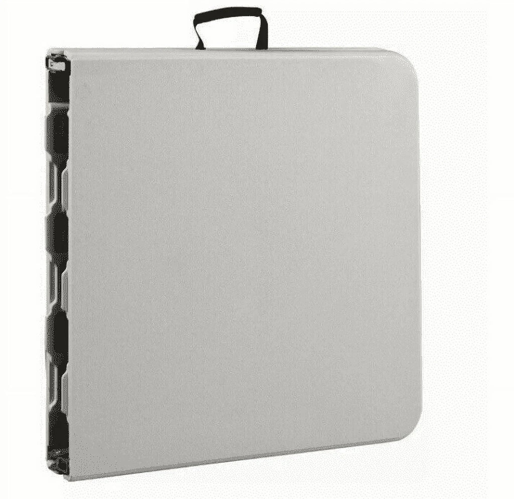 6 Foot Folding Table White Speckle J3301