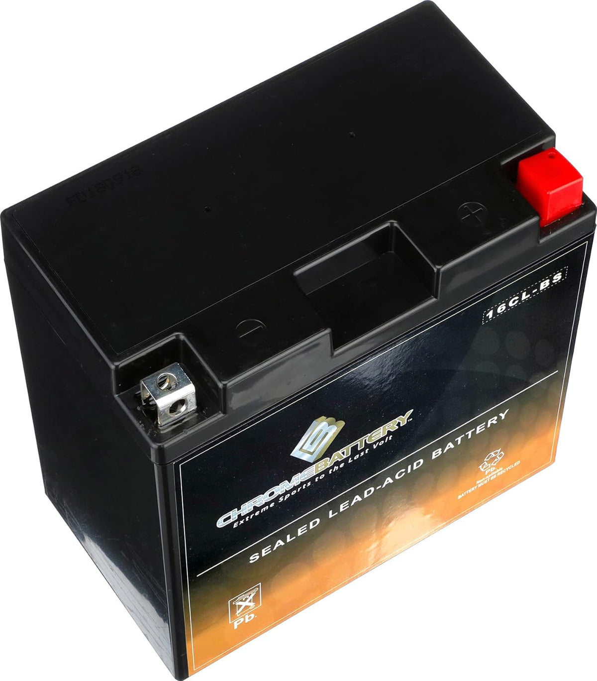 Rechargeable Power Sports Battery, 240 CCA, Pack of 2 V27486