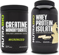 Unflavored Creatine Monohydrate and Alpine Vanilla Whey Protein Isolate P125434