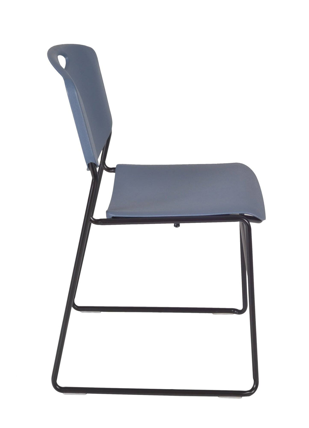 Round Breakroom Table and 4 Stack Chairs X22133