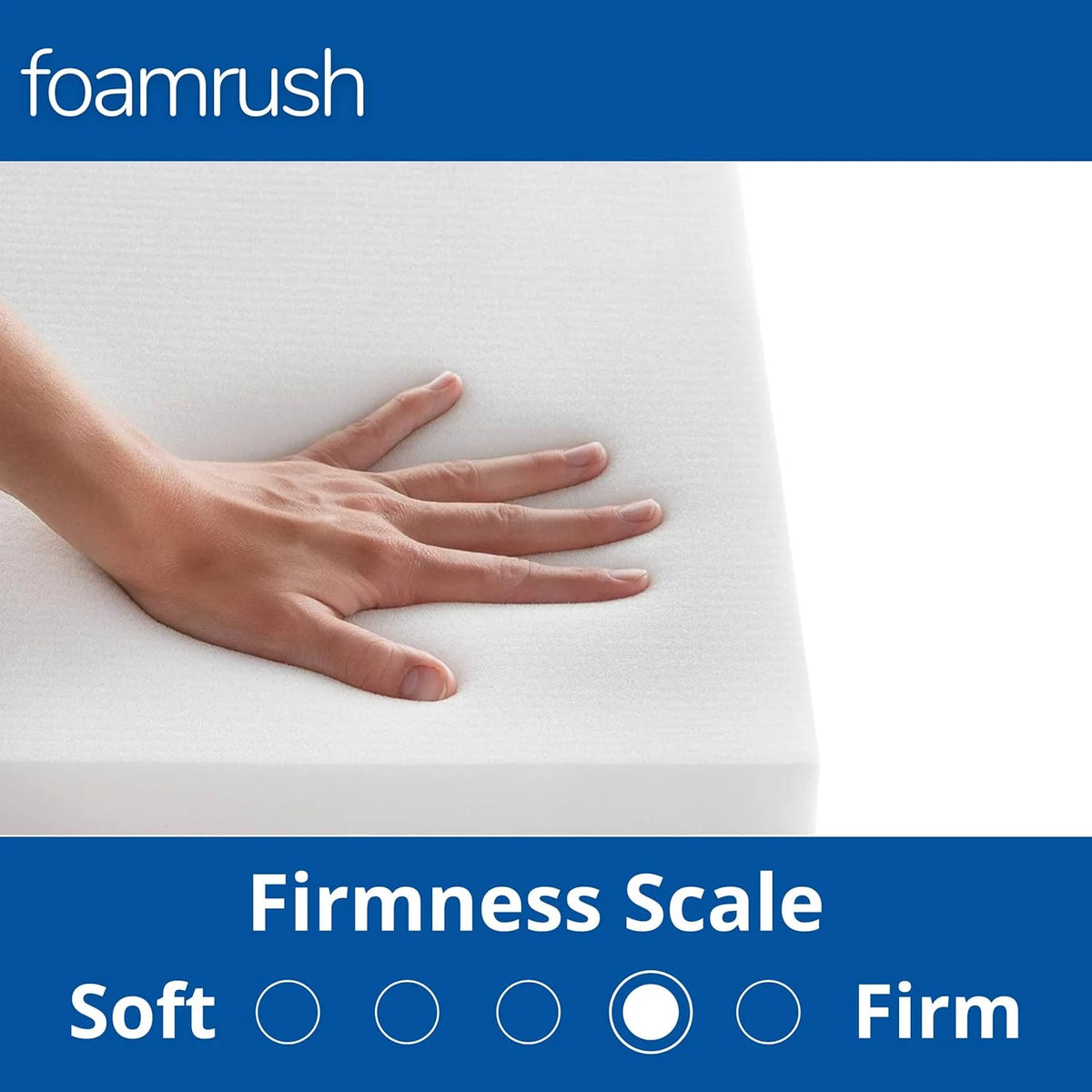 Cool Gel Memory Foam Bench Cushion Replacement Medium Firm F374908