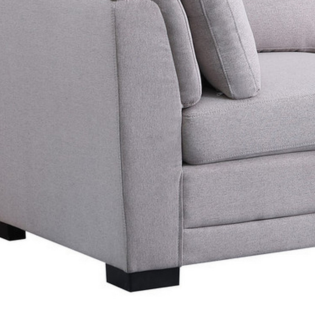 Gray 96 Inch 3 Seater Modular Sofa F3763