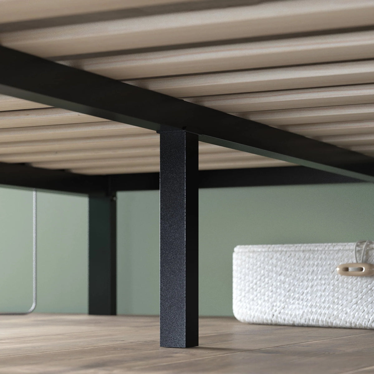 Metal Platform Bed Frame with Headboard M5917