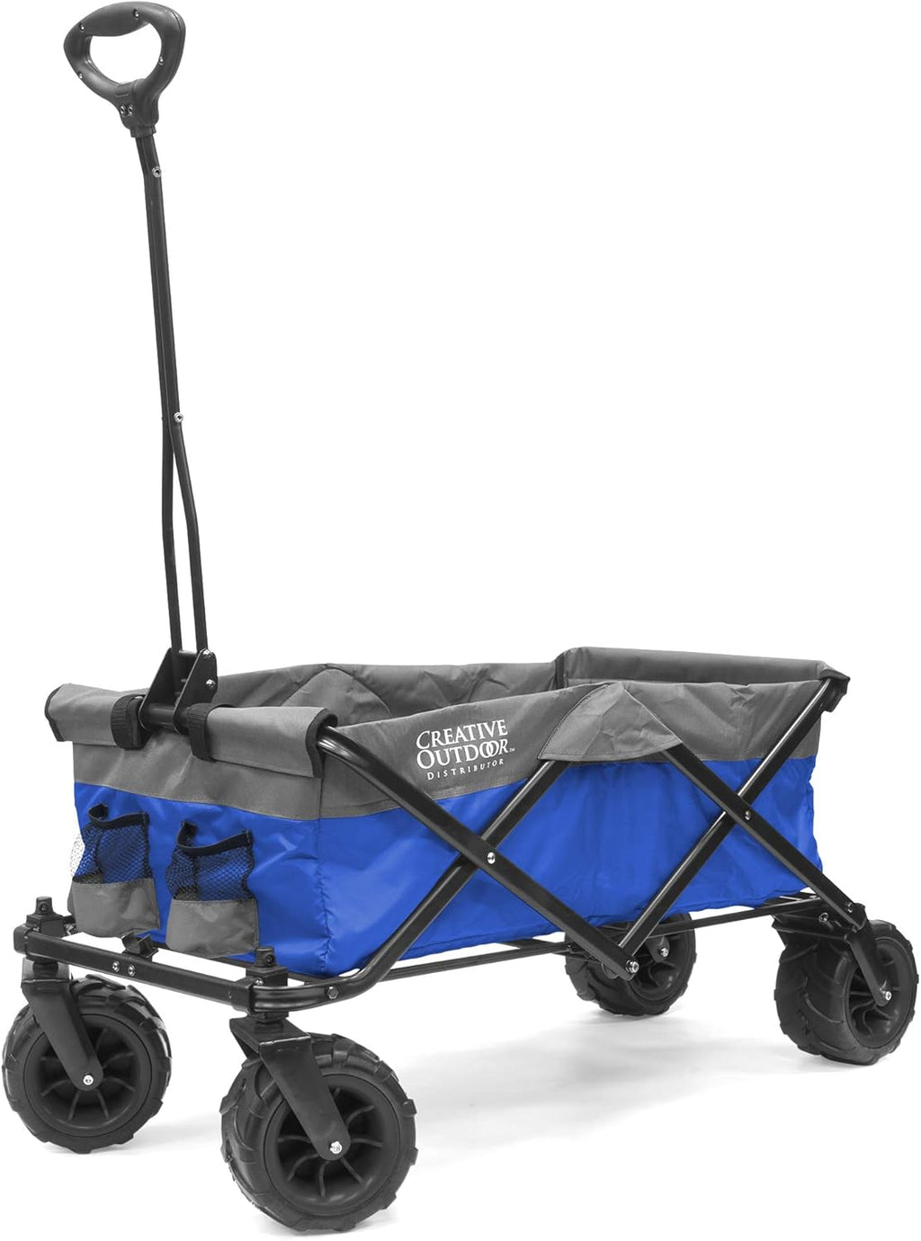 Red Collapsible Folding Wagon Cart V5243