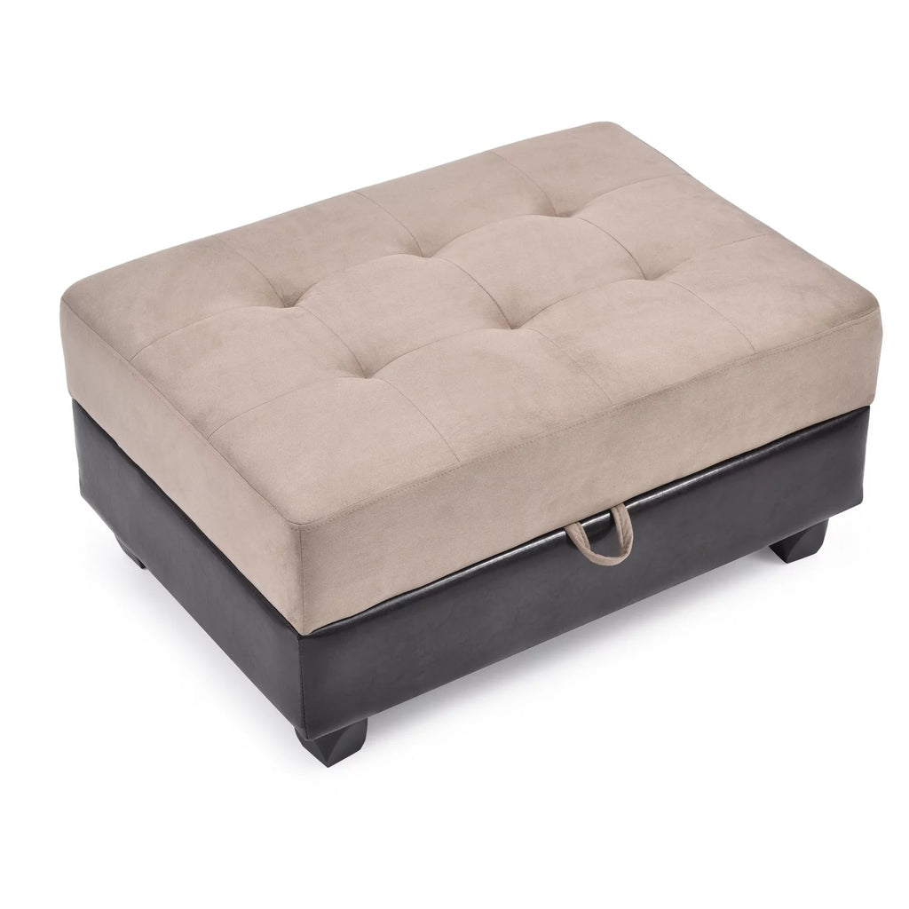 Microsuede Ottoman A776