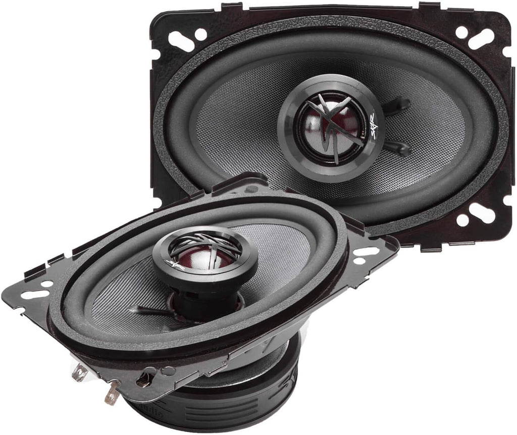 4" x 6" 140W 2-Way Coaxial Car Speakers, Pair W87090
