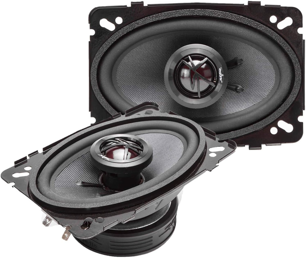 4" x 6" 140W 2-Way Coaxial Car Speakers, Pair W87090