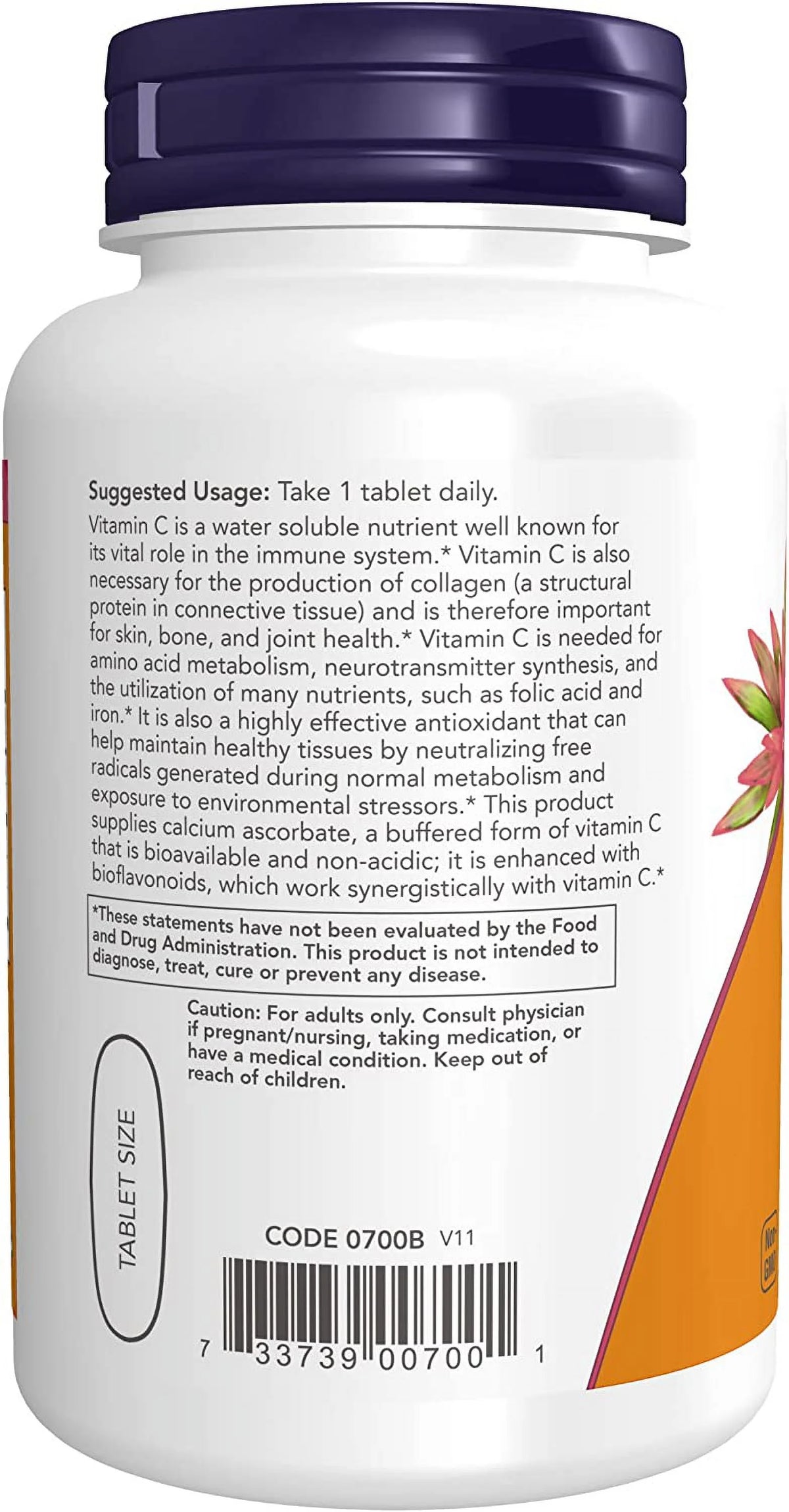 Vitamin C-1000 Complex with Bioflavonoids, 90 Tablets S572331