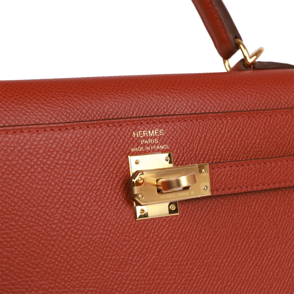 Rouge Venetian Epsom Leather Bag J18268