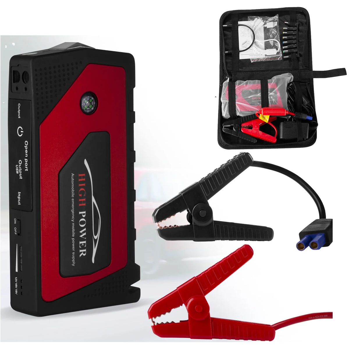 69800mAh Portable Car Jump Starter Power Bank V544698
