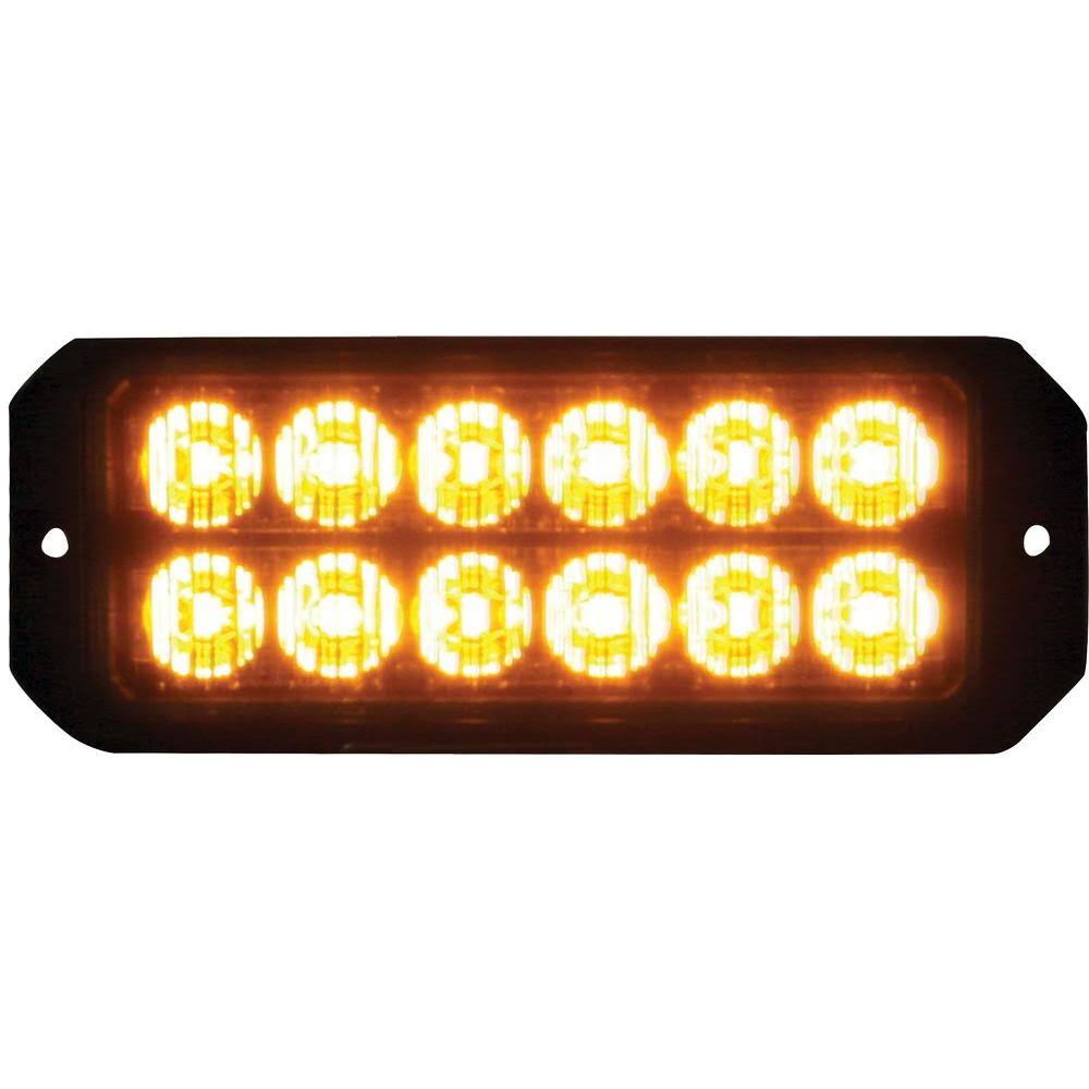 Amber Rectangular LED Strobe Light U592964