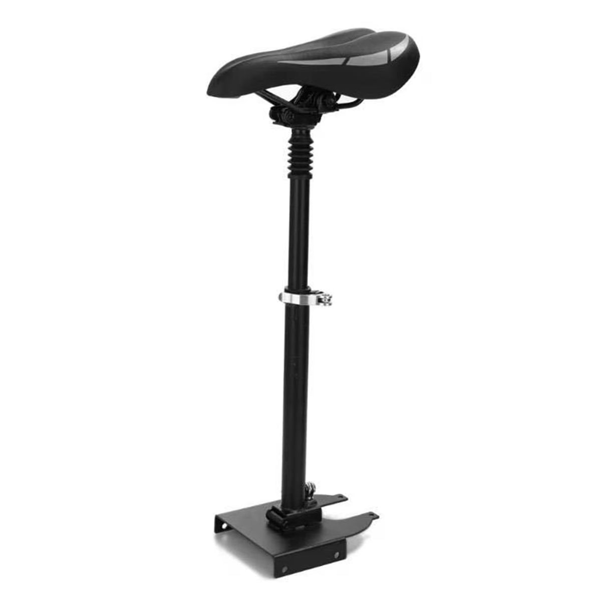 Electric Skateboard Saddle with Adjustable Height, Foldable Seat Chair Replacement F4446
