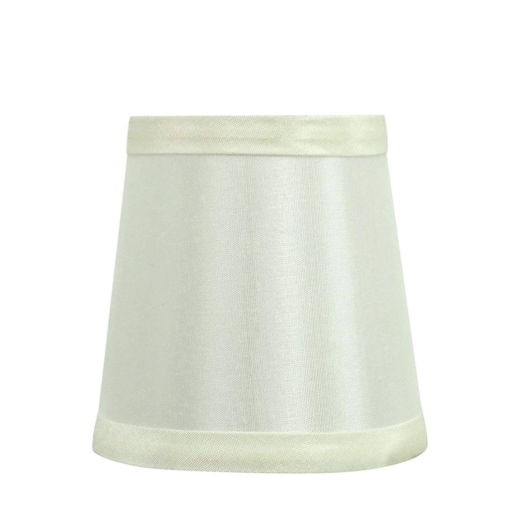 Off White Chandelier Lamp Shade Set 9 Pack U692