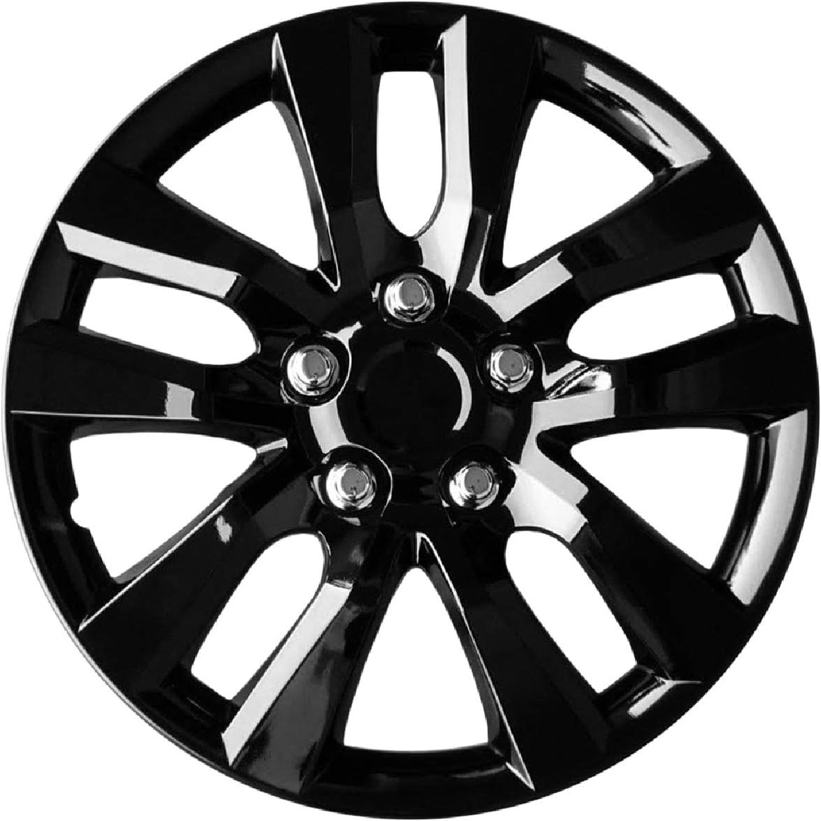 Gloss Black 16 4pc Hubcaps Wheel Covers Set of 4 X833