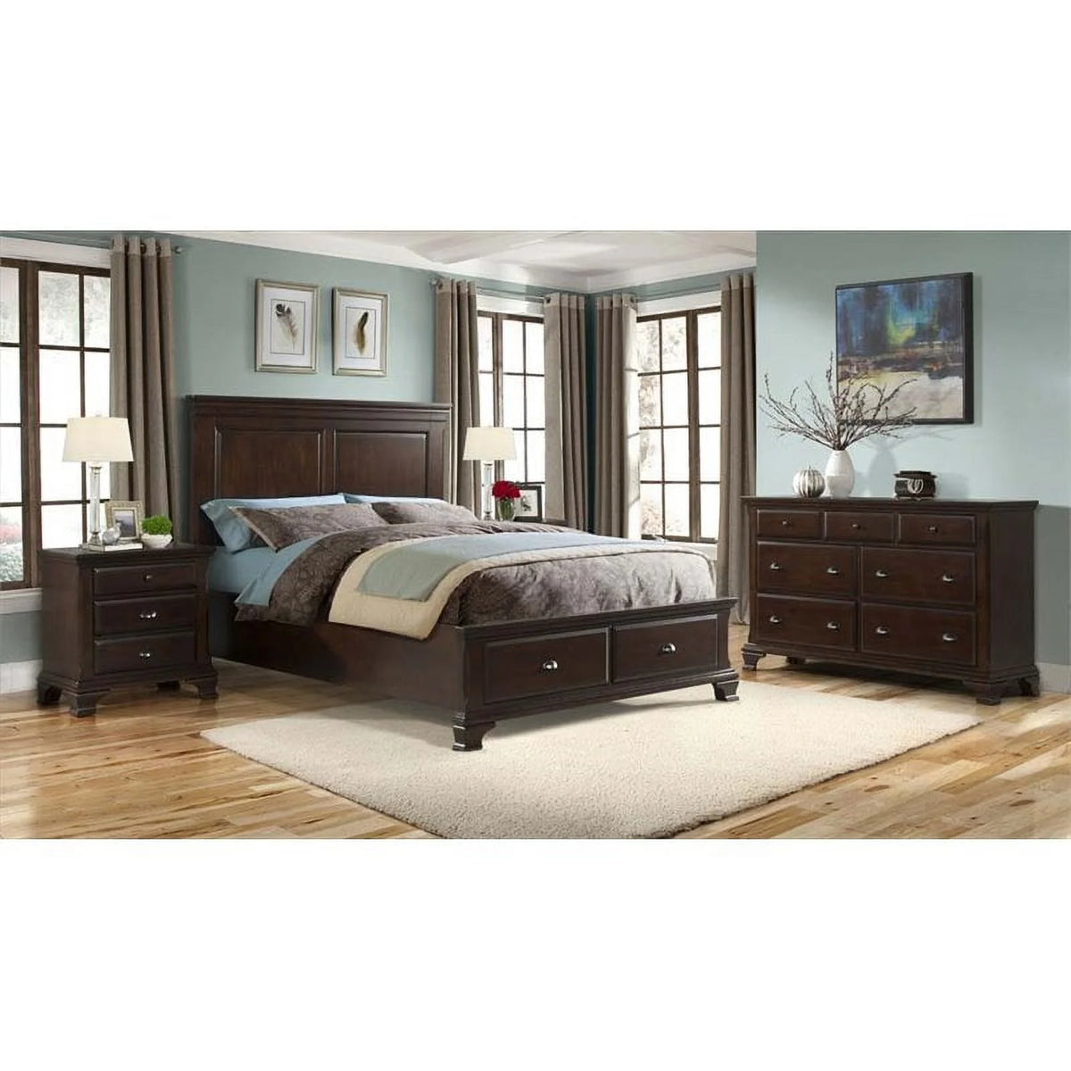 7 Drawer Cherry Dresser O625464