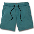 Blue Elastic Waist Shorts V7027
