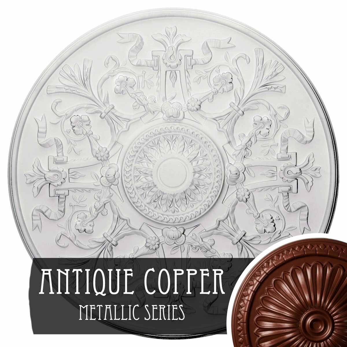 Versailles Ceiling Medallion (pale Gold) T14306
