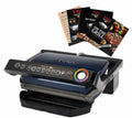 Blue Indoor Electric Grill with Removable Ceramic Plates M40378