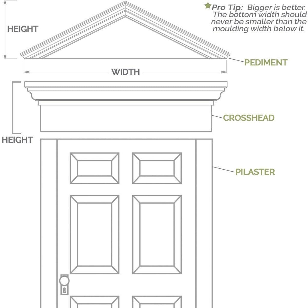 Fluted Pilaster with Attached Plinth R666327