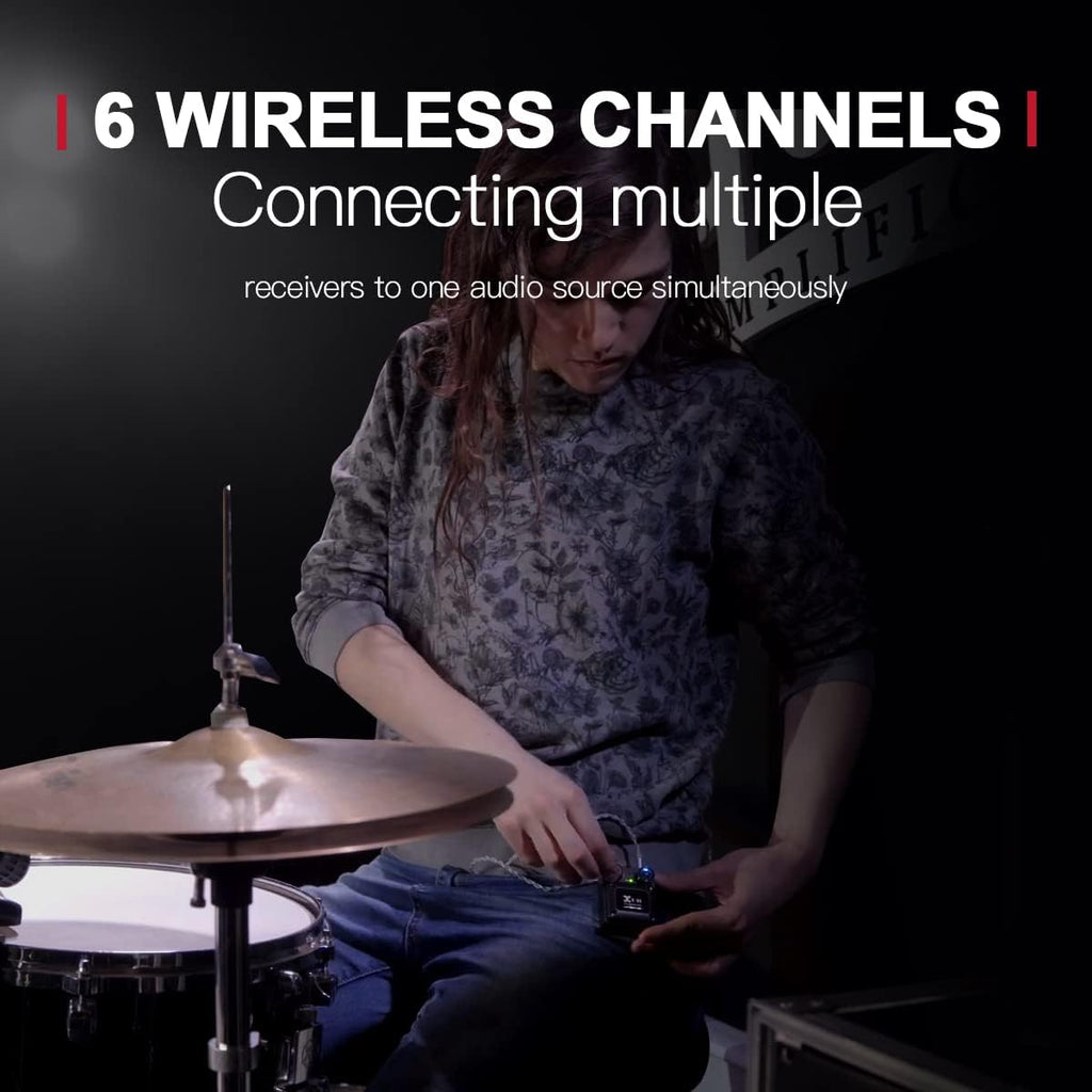 Wireless In-Ear Monitoring System and Case Bundle P489