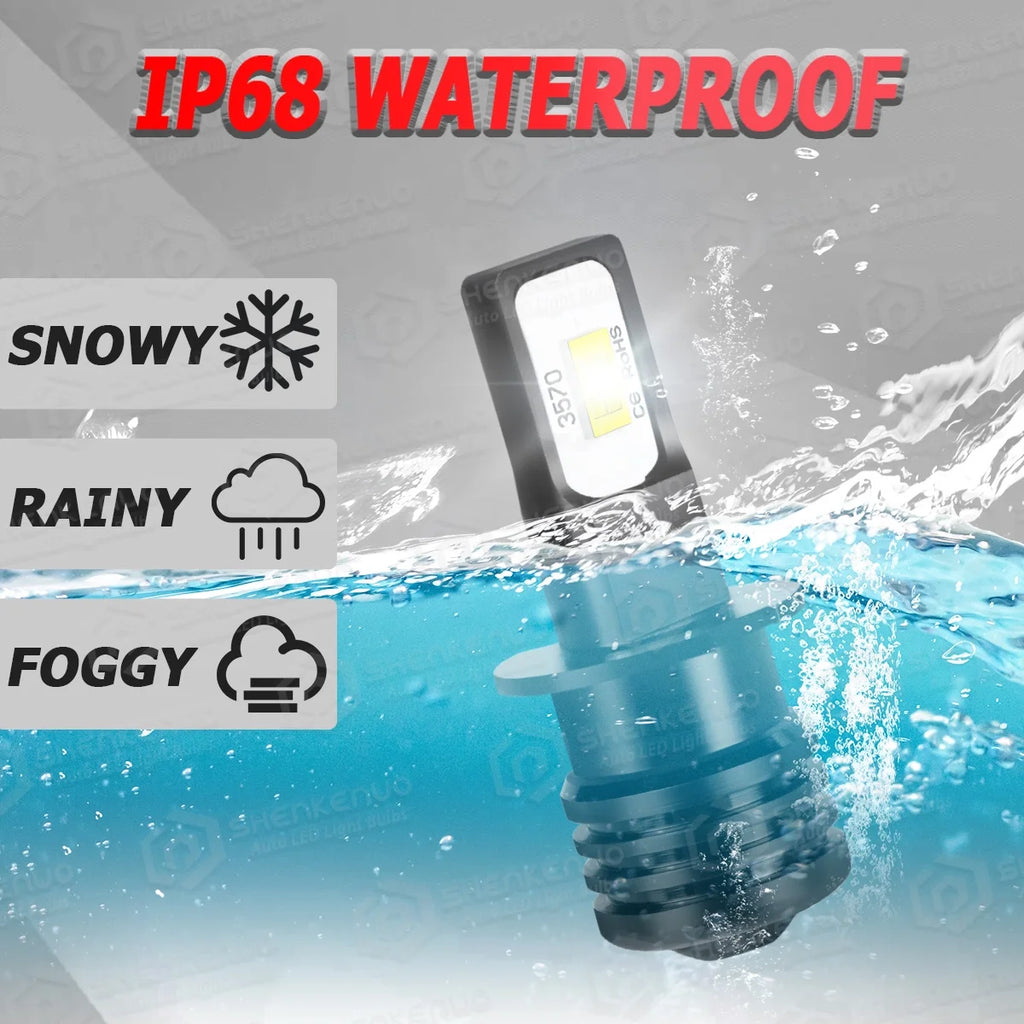 H3 LED Bulbs Fog Light Lamps 2X N524932