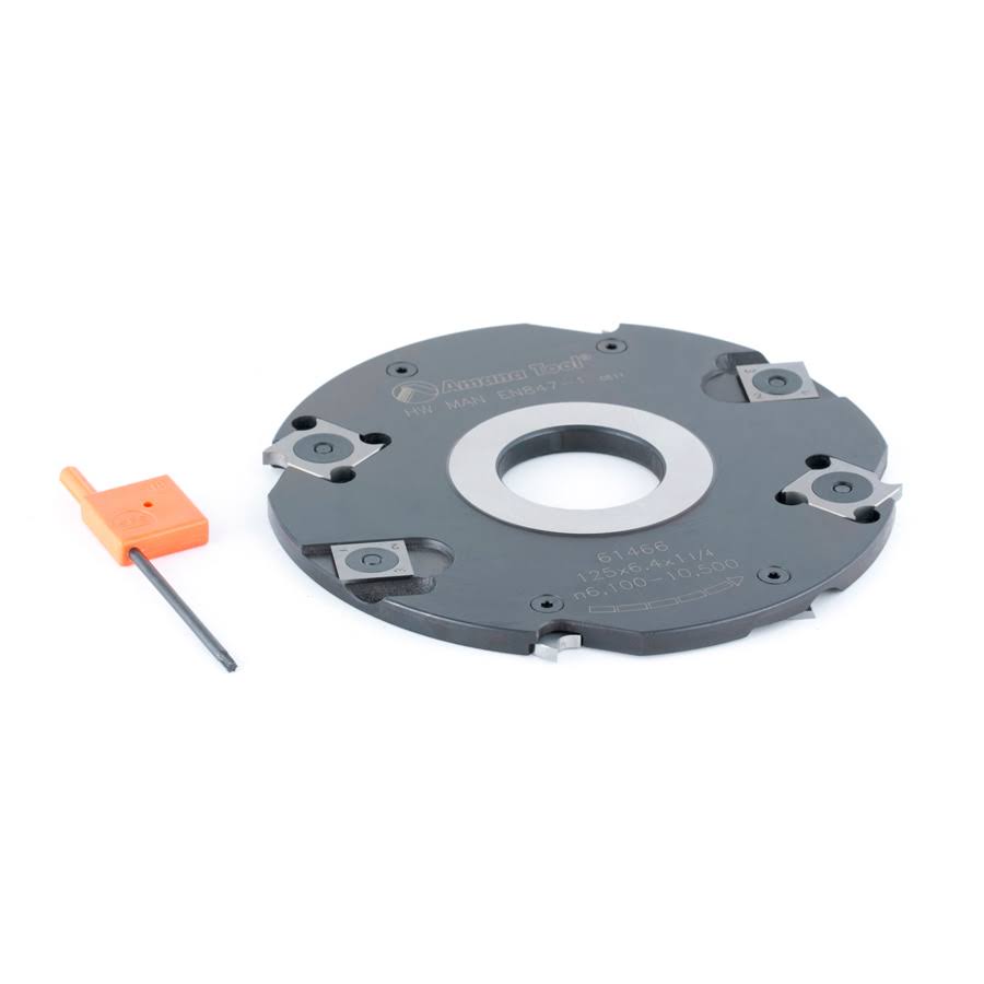 Carbide Grooving Insert with Scorer 1/4 x 125mm (5) Dia x 1-1/4 Bore Z986