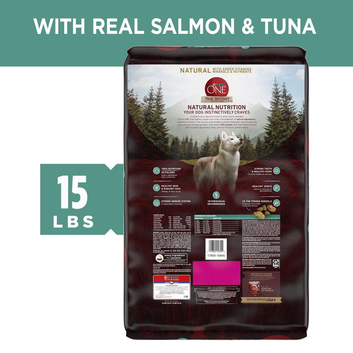 Salmon and Tuna Dry Dog Food I29389