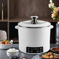 3L Electric Hot Pot with Steamer Nonstick Coating Q794