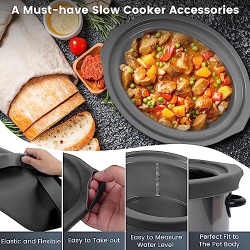Reusable Silicone Slow Cooker Liner for 7-8 Quart U190