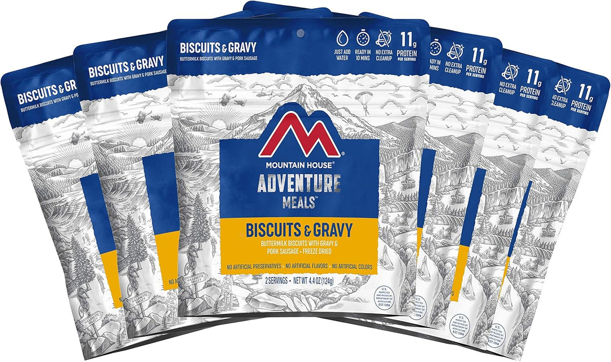 6-Pack Freeze Dried Biscuits & Gravy F681