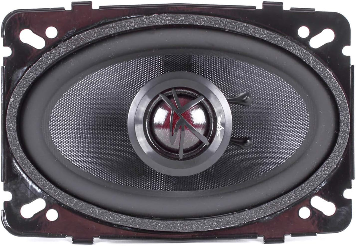 4" x 6" 140W 2-Way Coaxial Car Speakers, Pair W87090