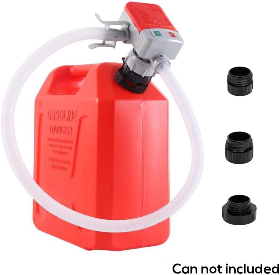 Automatic Fuel Transfer Pump, Portable Liquid Pump, 2.5 Gal/Minute, Pack of 2 N753