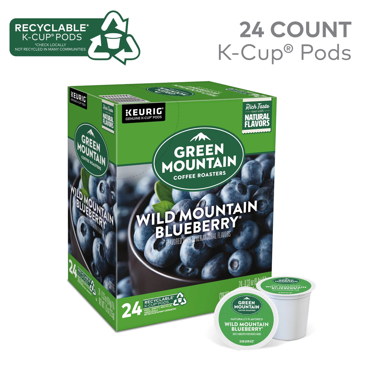 Light Roast K-Cup Coffee Pods, 24 Count K921544