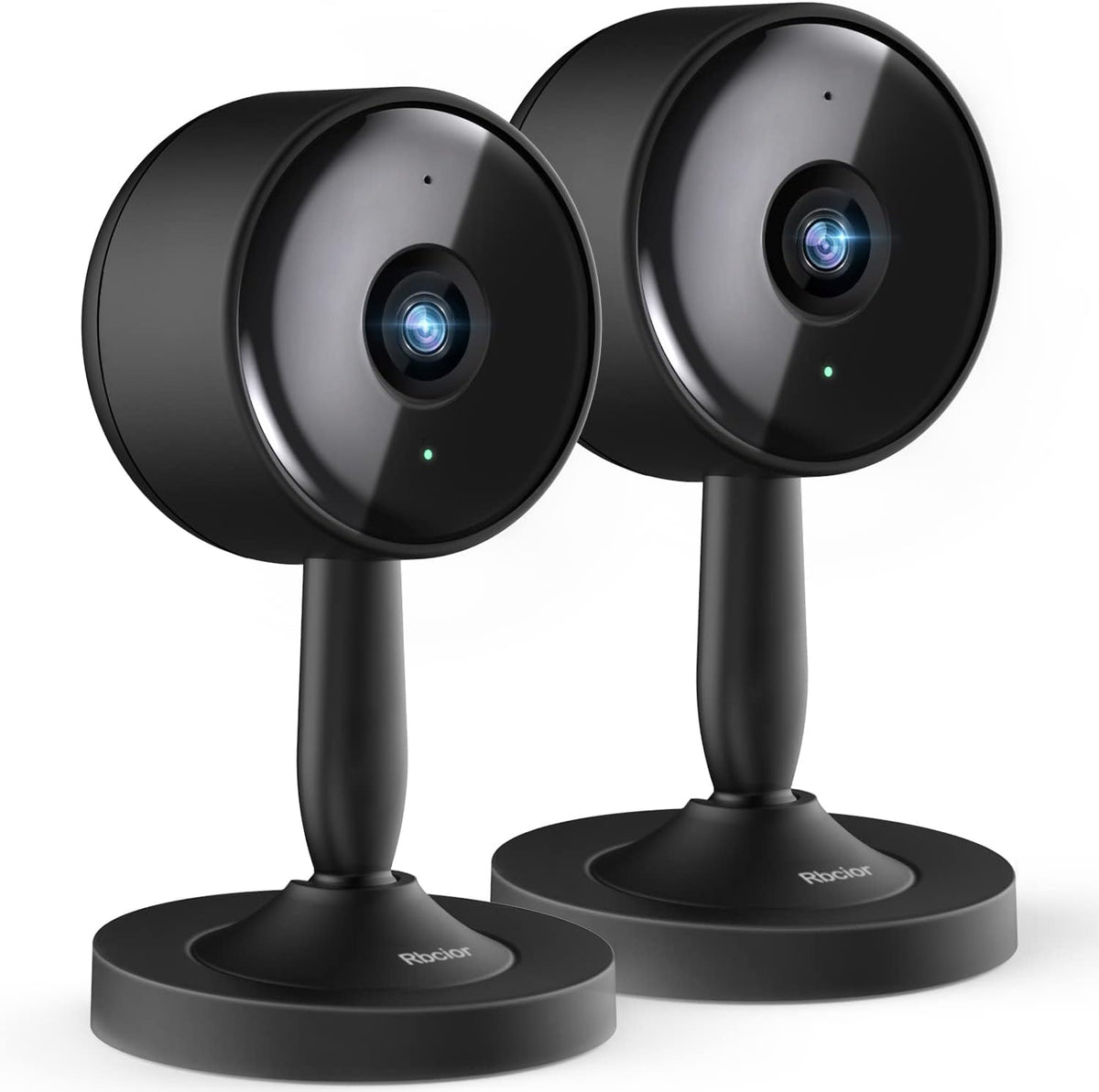 2PCS 1080P Indoor WiFi Security Camera with 2-Way Audio N490995