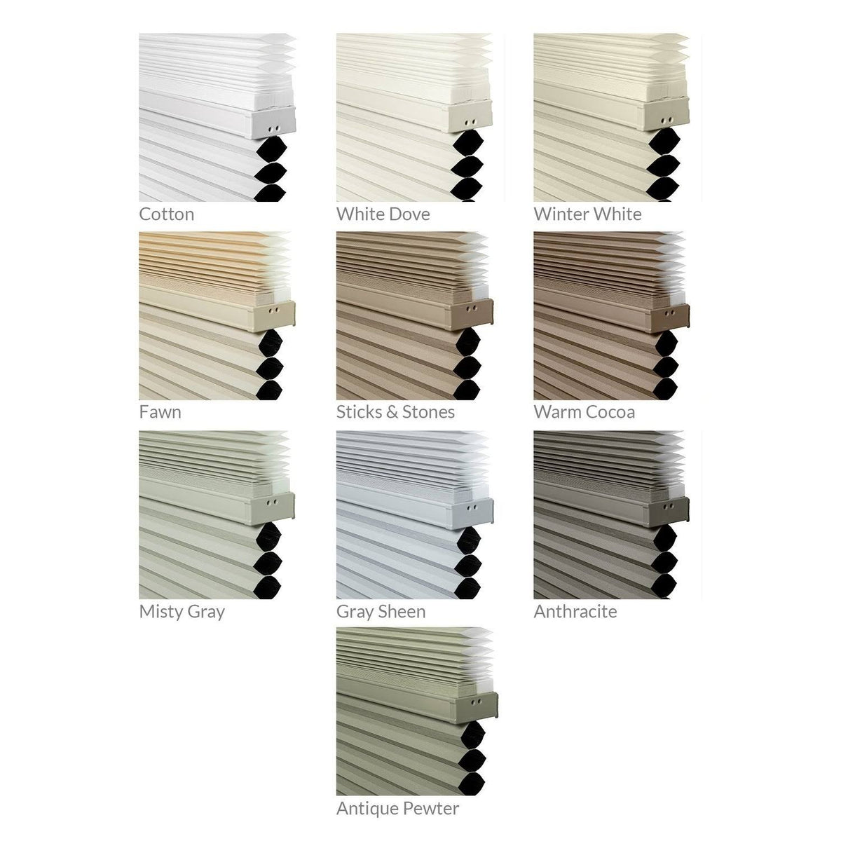 Cordless Cellular Shades P843