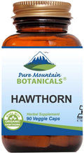 90 Kosher Vegan Capsules 1000mg Organic Hawthorn Berry D468418