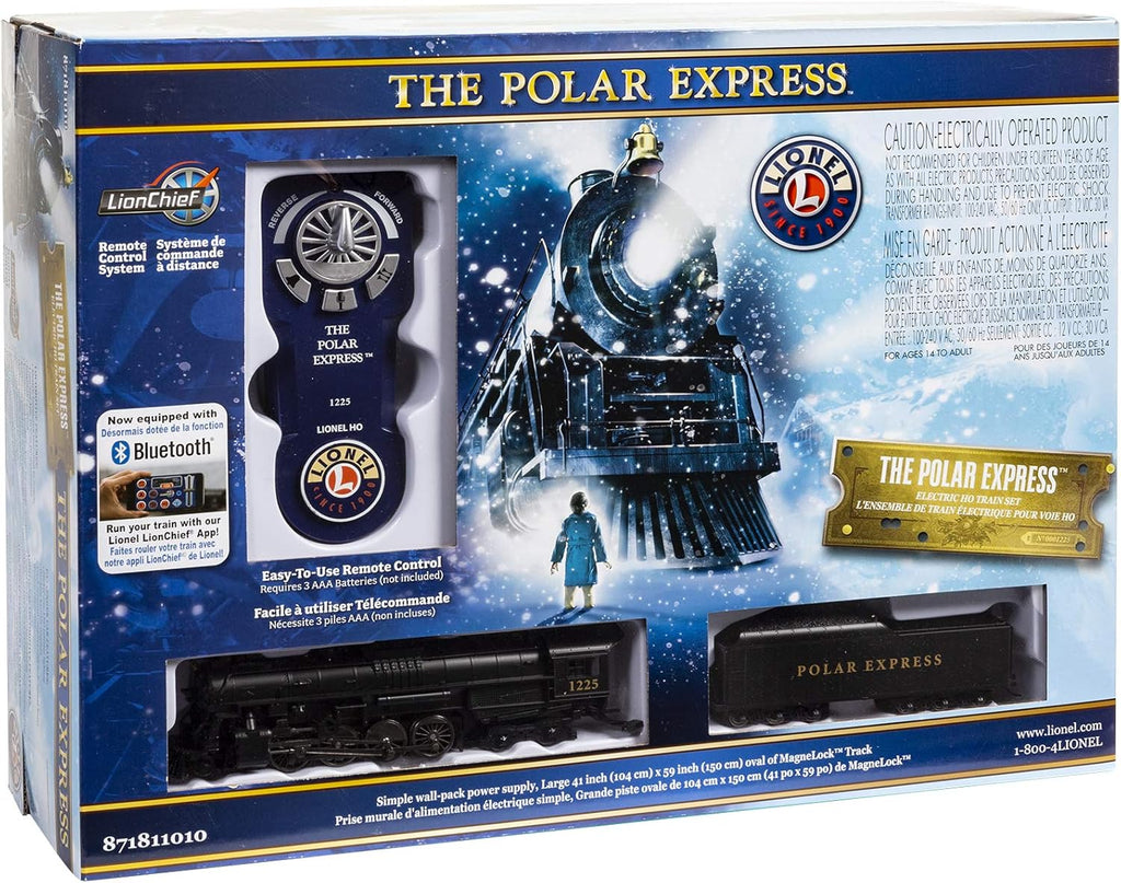 Electric HO Gauge Model Train Set with Remote and Bluetooth Capability X438192