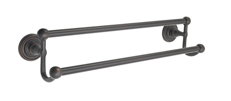 French Antique Brass Double Towel Bar J213919