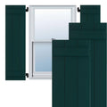 Black Composite Board-n-Batten Shutters B731244