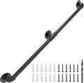 Wall Handrail 7FT/210CM 1.25 Inch Galvanized Pipe G856387