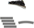 Electric HO Gauge Model Train Set with Remote and Bluetooth Capability X438192
