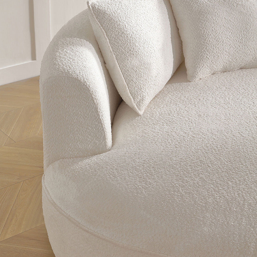 Modern Vintage Velvet Sectional Sofa with Chaise B920