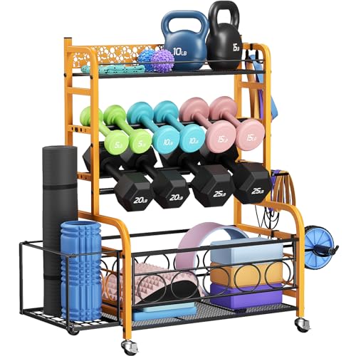 Dumbbell Rack with Wheels O6979